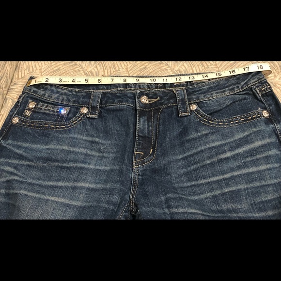 ‼️SOLD‼️ Womens Miss Me Boot Jeans Size 34 👖 - Picture 6 of 12